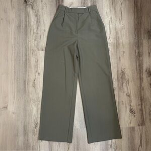 Zara High Waisted Wide Leg Trousers Size XS